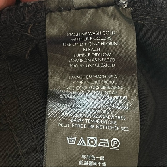 Free People Women's Maggie Straight Leg Jeans Black Mid Rise Distressed Sz 29 - Picture 15 of 16